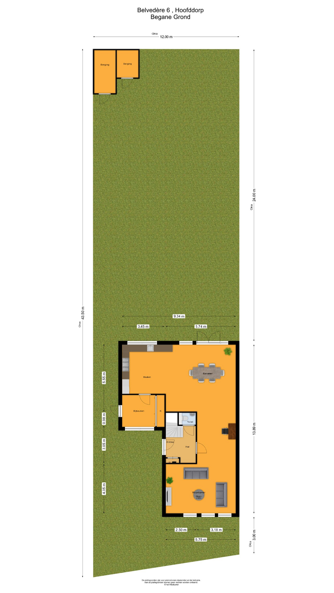Belvedère 6 , 2134 BS Hoofddorp map